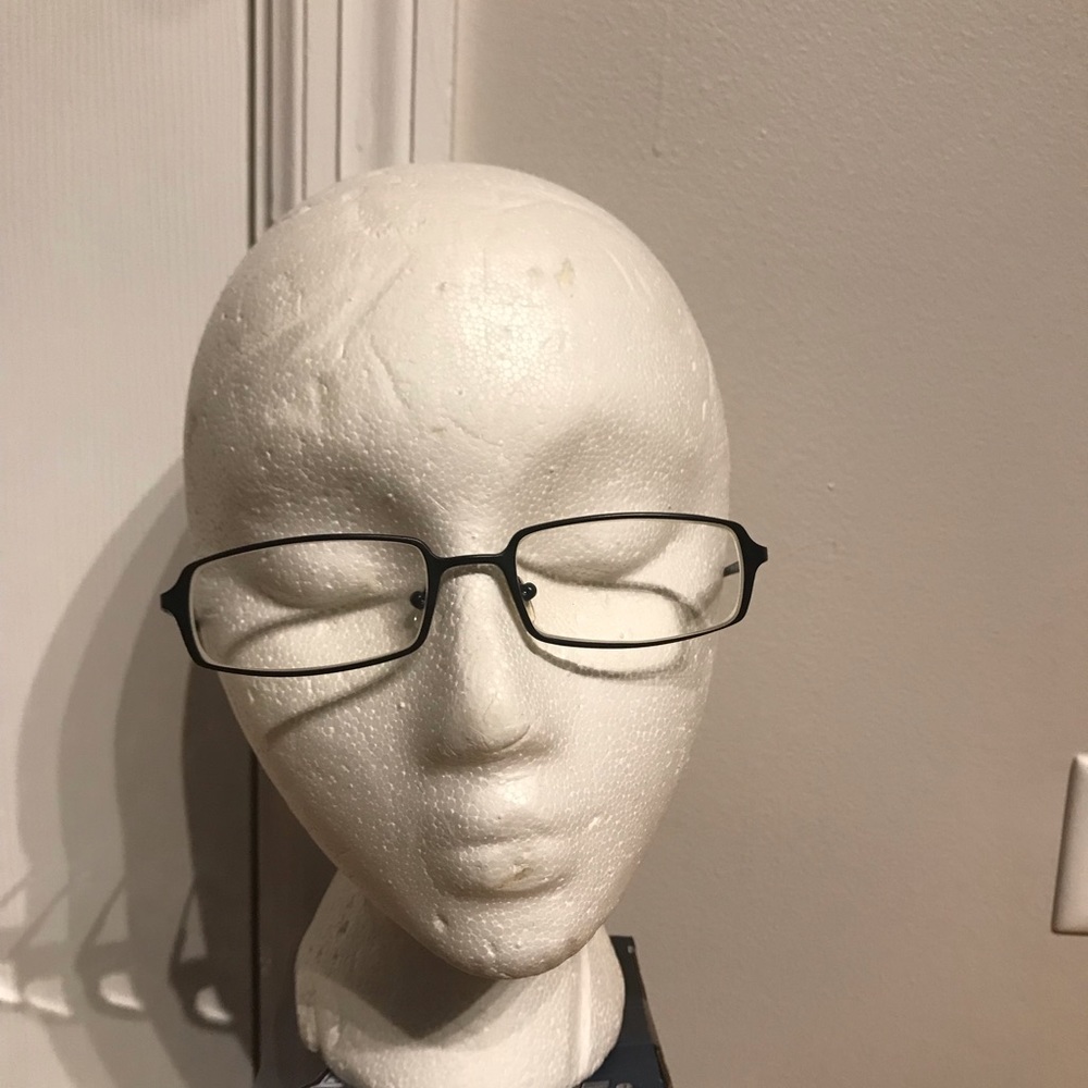 Versace Light Weight Fine Wire frame Square Black